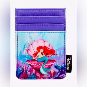 Loungefly Disney The Little Mermaid Ariel Shell Cardholder - 3'' x 4 1/2
